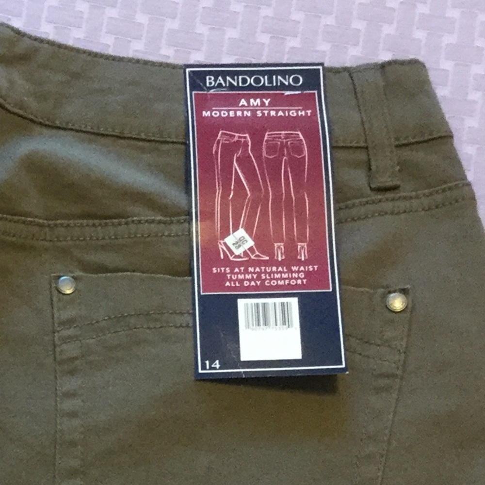 Size 16 Last! Amy Modern Straight Bandolino - Picture 5 of 7